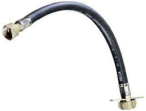 Lyre caoutchouc 5 ans butane/propane écrou bouteille longueur 0,35m réf B88600