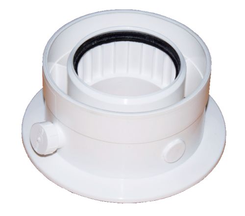 Adaptateur air/fumées diamètre 80 / 125 colis HR38 réf. S100465