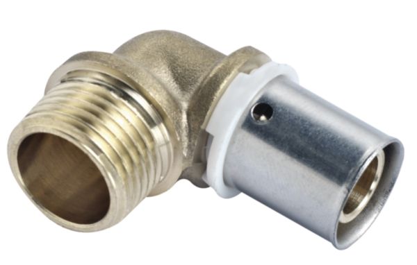 Coude PER à sertir ALTECH mâle 25-20 x 27 (sachet de 2 pièces)