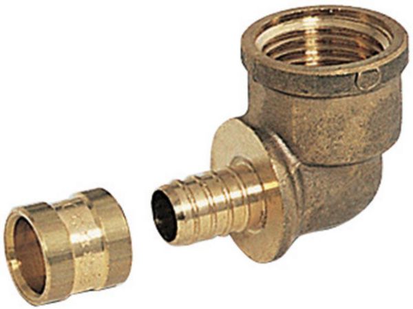 Coude PER à glissement ALTECH femelle D 15 x 21-16 (sachet d' 1 pièce)