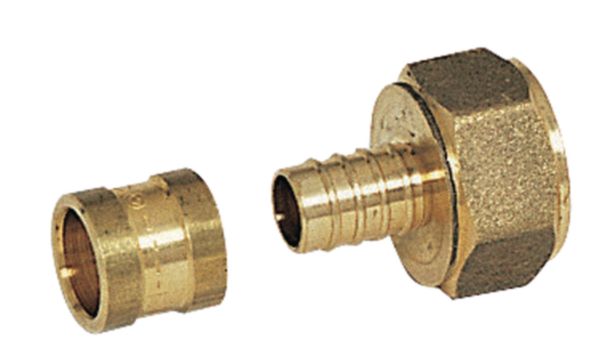 Raccord PER à glissement ALTECH fixe femelle D 15 x 21-16 (sachet d' 1 pièce)