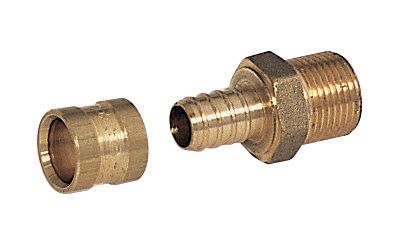 Raccord PER à glissement ALTECH fixe mâle D 12 x 17-12 (sachet d' 1 pièce)
