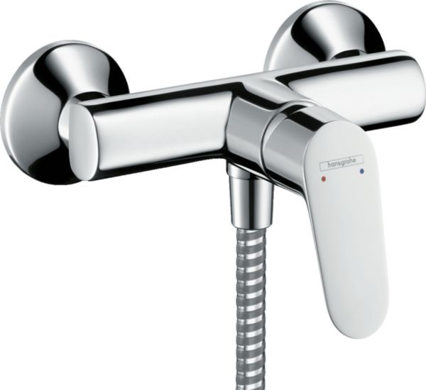 Mitigeur de douche FOCUS E², avec cartouche 2 vitesses, chromé réf. 31968000