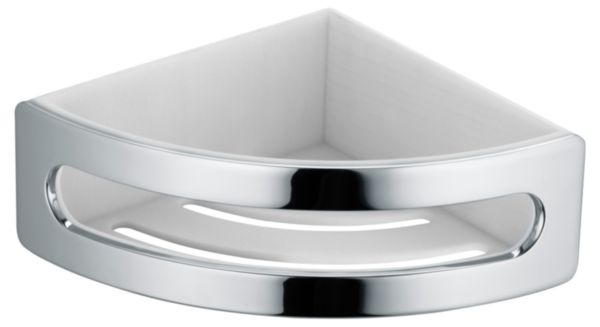 Porte-flacons d'angle ELEGANCE, chromé blanc Réf. 11657010000