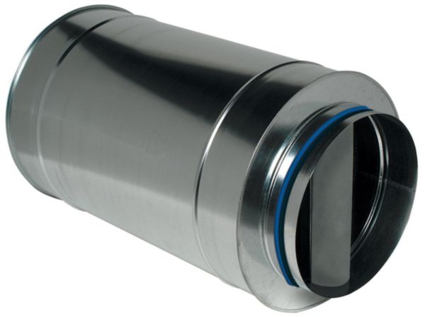 Image principale de Piège à son circulaire Octa à baffle D500 à joint - Acier galvanisé Epaisseur baffle : 100 mm - Longueur : 900 mm - Certification feu M0 11094995