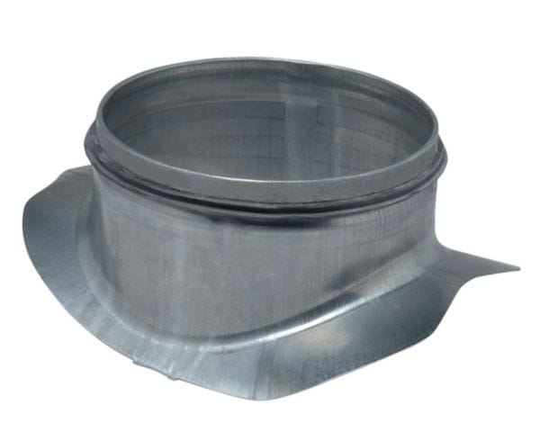 Image principale de Piquage équerre circulaire galvanisé à joint - Diamètre 160/200 - Piquage à 90° à fixer sur conduit circulaire 11098267
