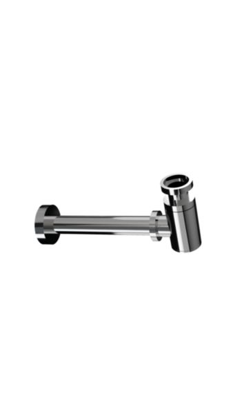 Siphon vidage cylindrique pm avec rallonge 30 cm et rosace réf. 143457100002