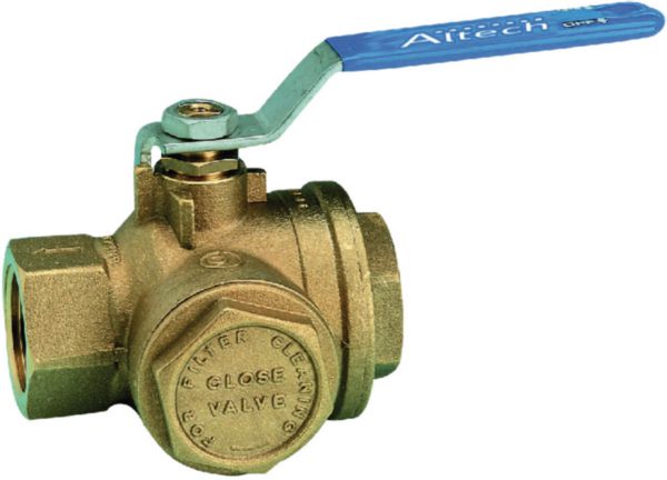 Vanne à sphère Altech avec filtre FM 28 femelle femelle D 26 x 34