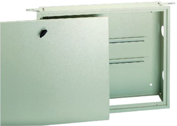 Coffret mural Altech à encastrer pour collecteur réglable en profondeur 4 à 6 sorties