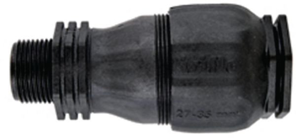 Raccord flexi adapter 20-27mm multi matériaux type 113 filetage 26x34 Réf : 8220005