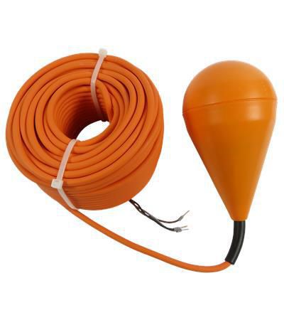 Régulateur de niveau LS001 A 20 pour usage professionnel, polypropylène, unipolaire à bille, câble de 20m réf : 96003695