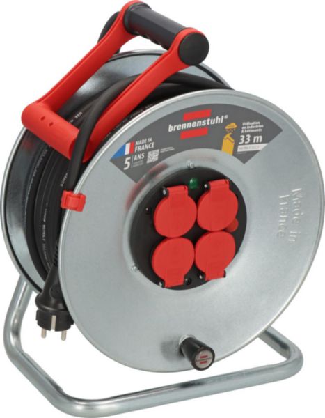Enrouleur Silver professionnel H07RN-F 3G2,5 33m Réf. 1207961