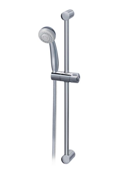 Ensemble barre de douche AQUA S2 60 2jets chromé : réf. D6040AA