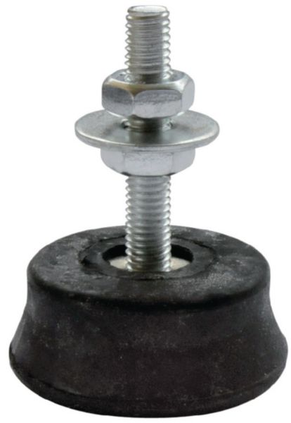 Plots anti-vibratoires Altech portée 90 Kg/plot (lot de 4)
