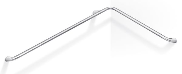 Barre d'appui CONFORT H 900 gauche en angle 67 x 101 cm, chromé Réf. AH994DCR