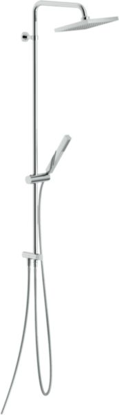 Colonne de douche double sortie pomme de tete 200 x 200 revolving shower chrome réf. WE00141/95CR