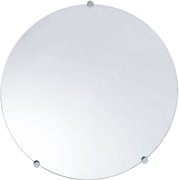 Miroir rond D 50 cm, épaisseur 4 mm, bords adoucis réf. 005575