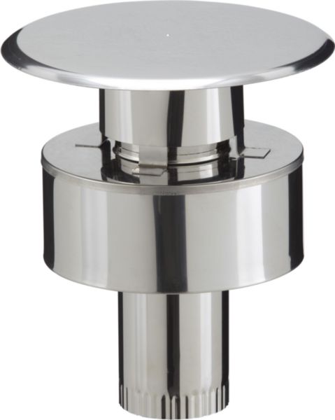 Image principale de Chapeau terminal vertical PGI, diamètre 80 / 130 mm CTIV 80 / 130 PGI Réf. 37080454/9999