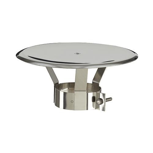 Chapeau pare-pluie polycombustible , diamètre 130 mm Réf. CPP 130 / 45130078