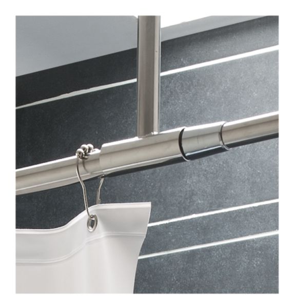 Tendeur inox pour rideau de douche réf. 60624