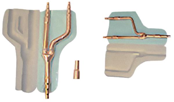 Dérivateur 2 voies (22.4 kW) réf. CZ-P224BK2BM