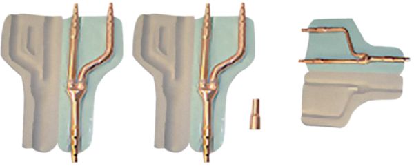Dérivateur 3 voies (22.4 kW) réf. CZ-P224BH2BM