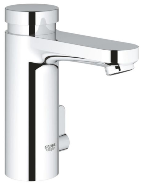 Robinetterie temporisée avec mitigeur et limiteur de température ajustable Eurosmart Cosmopolitan T Chromé 36317000