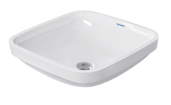 Vasque 37 cm Durastyle blanc à encastrer par dessous Réf. 373370000