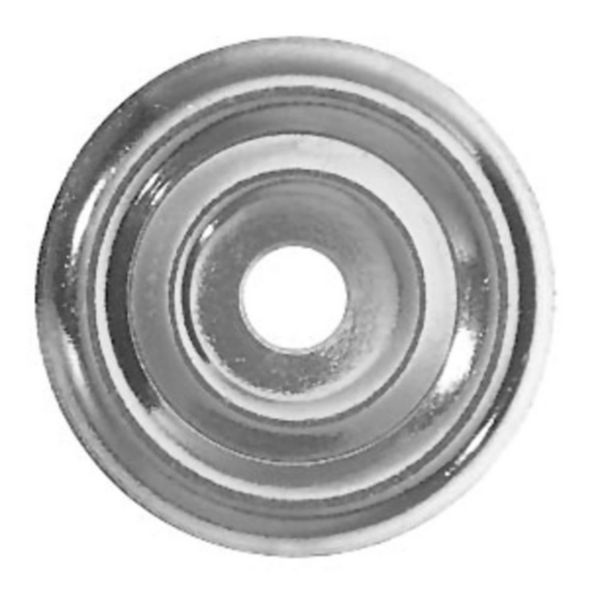 Rosace Plate D25 mm, boîte de 100 pièces