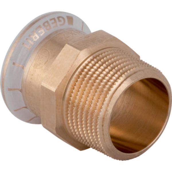 Image principale de Jonction filetée en bronze D28-1mm Réf 61708