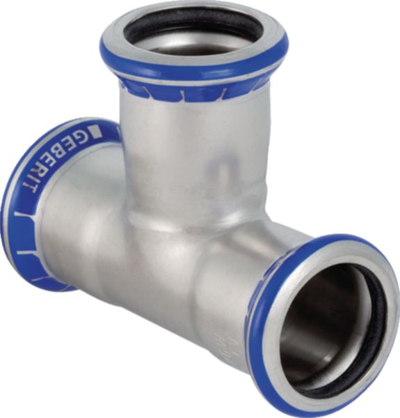Té égal D15mm, acier inox Réf 31002