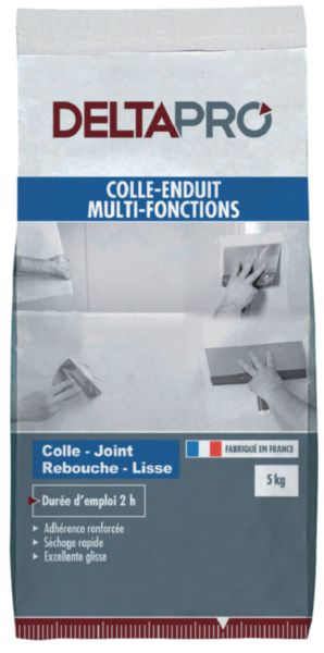 Colle enduit multifonctions DELTAPRO sac 5kg