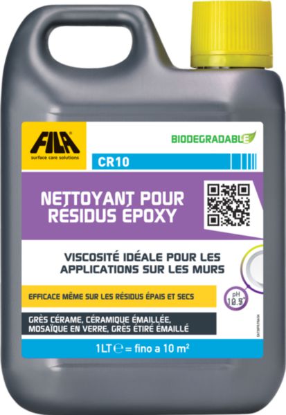 Nettoyant Pour Résidus Epoxy FILACR10 bidon de 1 litre 53001012FRA