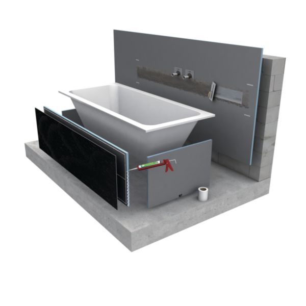 Tablier de baignoire Wedi Bathboard 1800x600x20mm Réf. 073820100