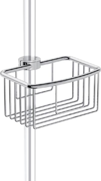 Porte-savon Alterna pour barre de douche 6 Adaptateur Alterna pour diamètre 18 à 25 mm