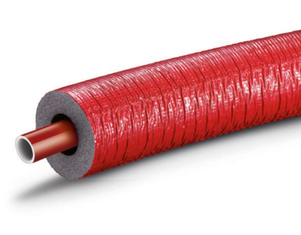 Tube calorifugé D25 pour alimentation radiateurs et distributions sanitaire (25m) Réf 12134671025