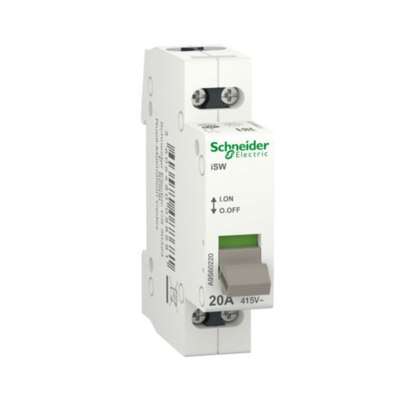 ACTI9 INTER DE COMMANDE 2P 20A Réf A9S60220