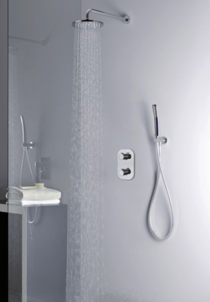 Ensemble de douche thermostatique New Day Confort encastré réf. XND8520