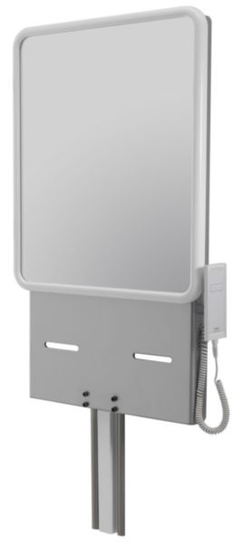 Support lavabo réglable électrique avec miroir Réf. 052210