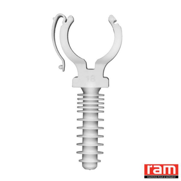 Colliers chevilles CLIPEO simple 16 mm pour la pose de multicouches réf 58216