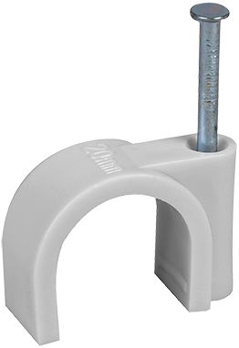 Attache pontets pour tube IRL et câbles - Ø 20 mm - PEHD gris - boîte de 100 pcs Réf. 43512