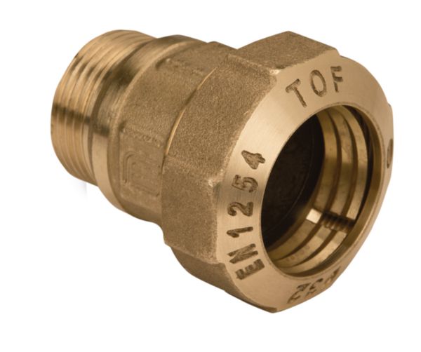 Raccord Tof Push mâle pe25 20x27 réf 10010005PFB