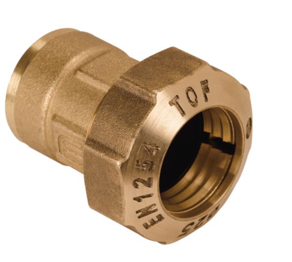 Raccord Tof Push femelle pe25 20x27 réf 10020005PFB
