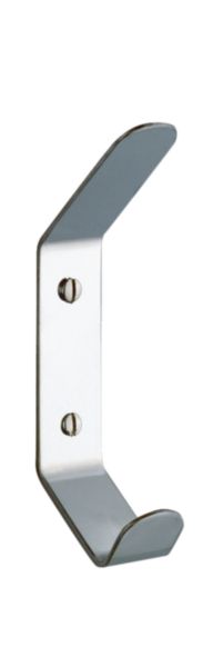 Patère inox poli brillant épaisseur 20 / 10 réf. 101P
