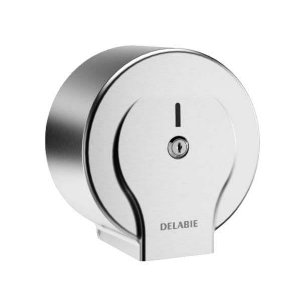 Distributeur de papier WC moyen 200 m Inox satiné 8 / 10 réf. 2902