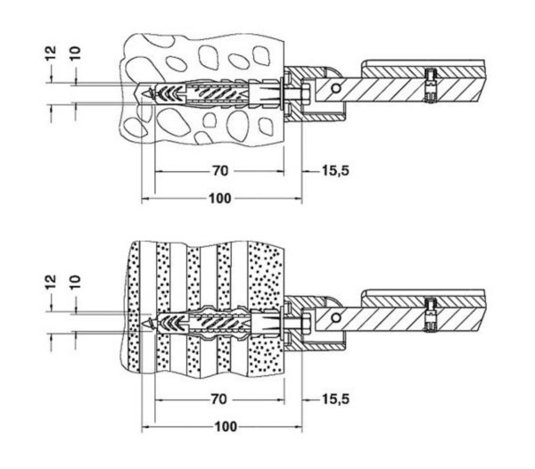 Set de fixation n 3 Réf. 34992000100