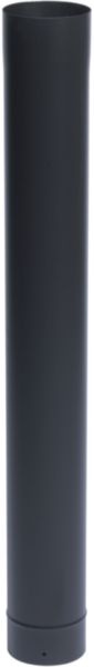 Tuyau de 100 cm noir mat diamètre 150 réf. 344011