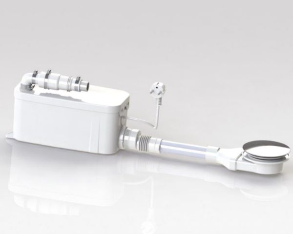 Pompe de relevage VD90 pour receveur de douche extra plat avec bonde Réf. PFBAVD90