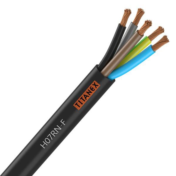 Câble souple H07RNF 5G2,5 - couronne de 50 mètres
