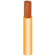 Fils de câblage souples H05VK 1 - rouge - couronne de 100 mètres